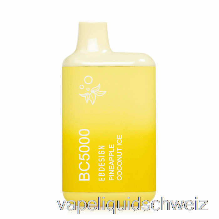 BC5000 Einweg-Ananas-Kokos-Eis-Vape-Flüssigkeit E-Liquid Schweiz